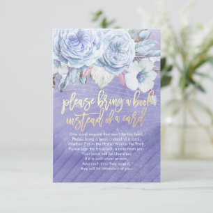 baby shower Apportez un livre au lieu d'une carte