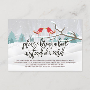 Baby shower Apportez un livre au lieu d'une carte