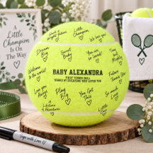 Baby Shower Autographs First