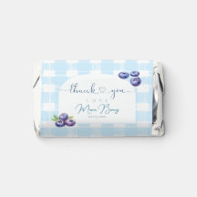 Baby shower aux bleuets