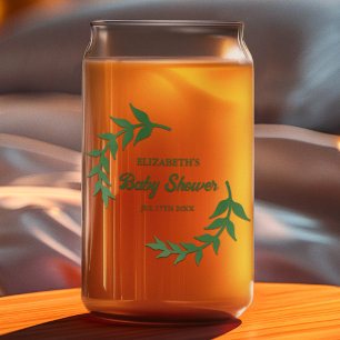 Baby-Shower avec une végétation chic