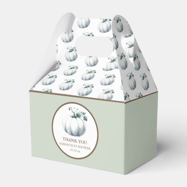 Baby shower Ballotins Automne Petit Citrouille (Verso)