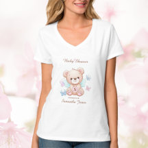 Baby Shower Bears and Butterflies T-Shirt