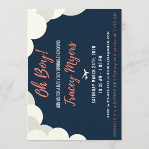 Baby shower bébé ou invitation à saupoudrer
