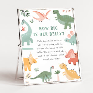Baby Shower Belly Sign
