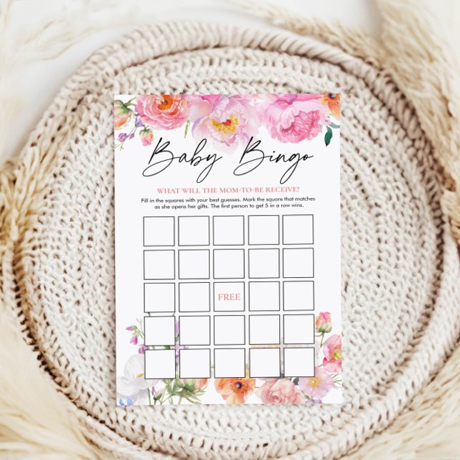  Baby Shower Bingo Game (Creator Uploaded)