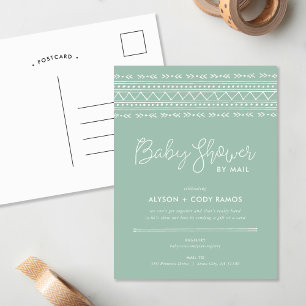 Baby shower Boho moderne par Mail Invitation