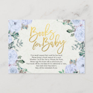Baby Shower Books for Baby / Bring a book Request Invitation