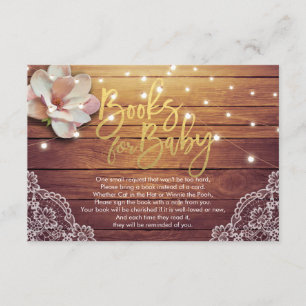 Baby Shower Books for Baby / Bring a book Request Invitation