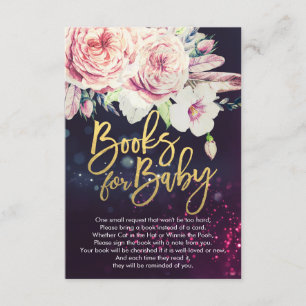 Baby Shower Books for Baby / Bring a book Request Invitation