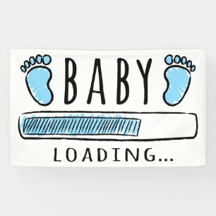 Baby Shower Boy   Baby Boy Loading Banner