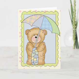 Baby Shower Boy Customizable Card