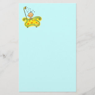 Baby shower (boy) stationery
