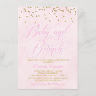 Baby Shower Brunch Invitations