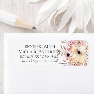 BABY SHOWER BUDGÉTAIRE Peach Rose Floral