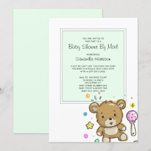 Baby Shower By Mail Invitation