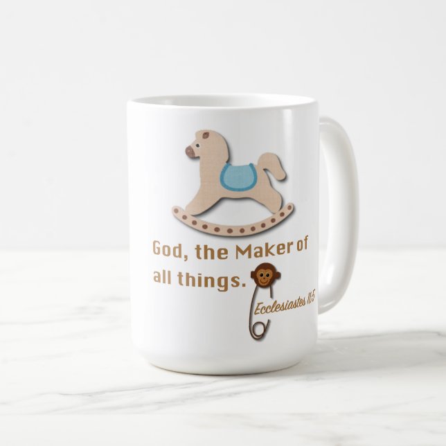 Baby shower cadeau classique Mug (Devant droit)