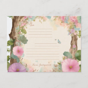 Baby Shower Celebration Invitation Postcard