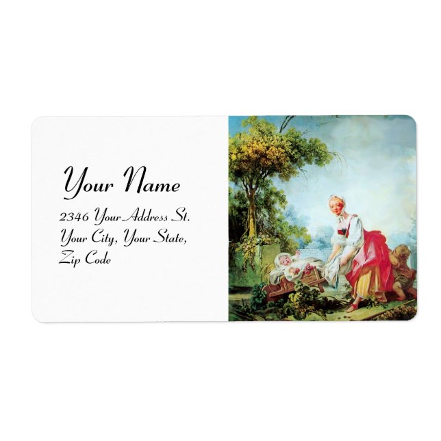 BABY SHOWER COLORÉ (Devant)