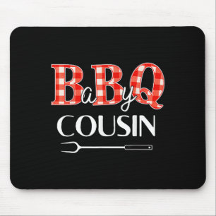 Baby Shower Cousin Bbq Party Cute Matching Family  Mouse Pad