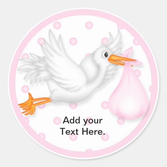 Baby Shower Cupcake Toppers Stickers