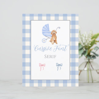 Baby Shower Customizable Game Template