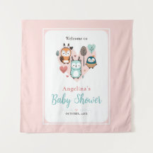 Baby Shower Cute Woodland Animals |