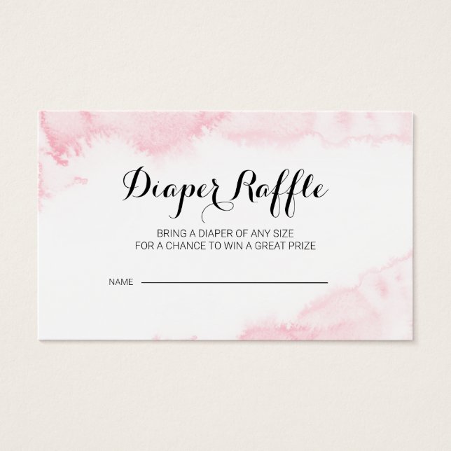 Baby shower d'aquarelle rose Sakura Raffin de couc (Devant)