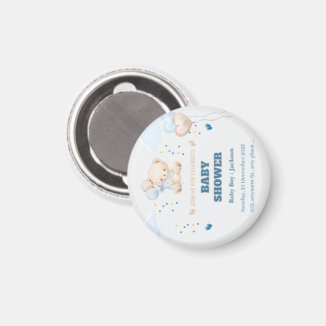BABY SHOWER DAY PERSONALIZE  MAGNET (Front/Back)