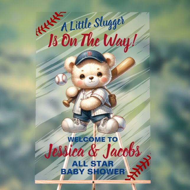 Baby shower de baseball (Neutre)