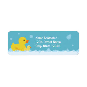 Baby shower de canard en caoutchouc Sexe Adresse n
