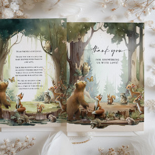 Baby shower de Cartes de remerciements