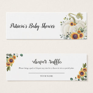 Baby shower de chute Citrouille de verdure  de cou