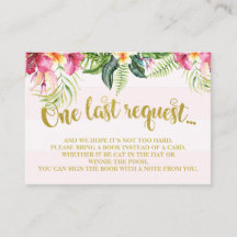 Baby shower de Flamant rose Apportez une carte d'i