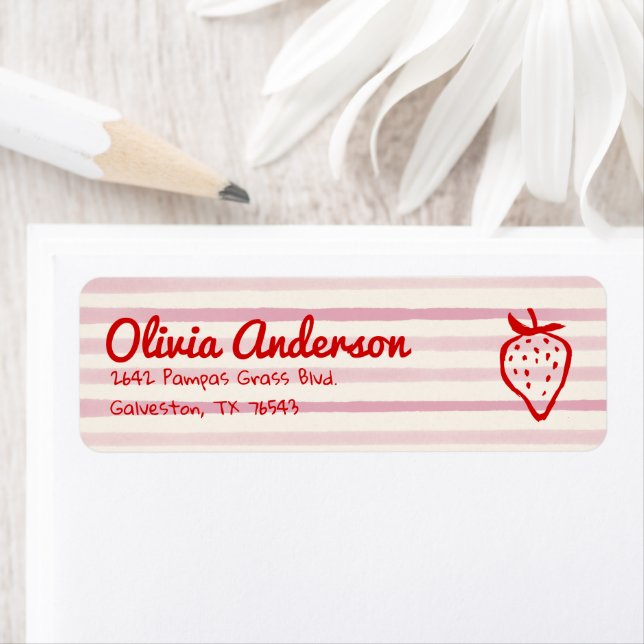 Baby shower de fraises sucrées de Berry tiré à la  (En situation)