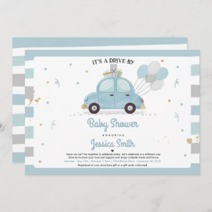 Baby shower  de garçon Invitation Baby shower