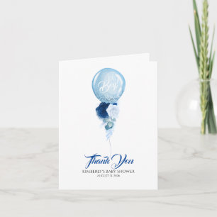 Baby shower de Merci à bulle bleu