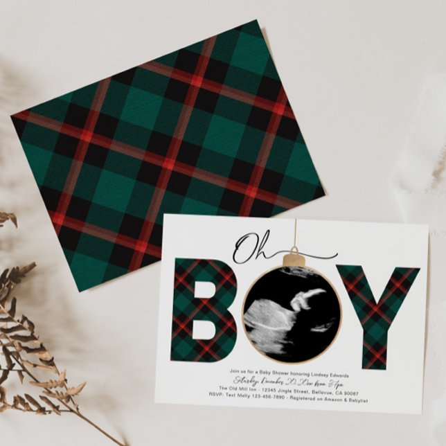 Baby shower de Noël Invitation (Créateur téléchargé)