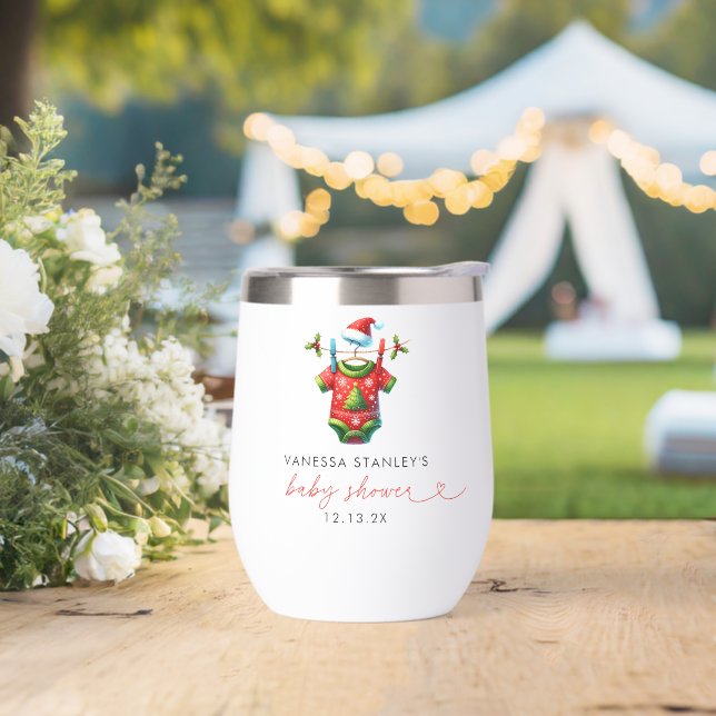 Baby shower de Père Noël Red Holly (Extérieur)