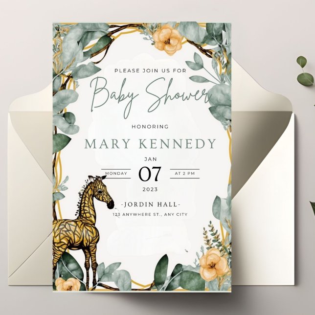 Baby shower de pois doux Invitation (Créateur téléchargé)