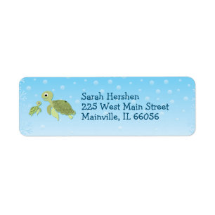 Baby shower de tortue de mer Co-Ed Genre Neutre