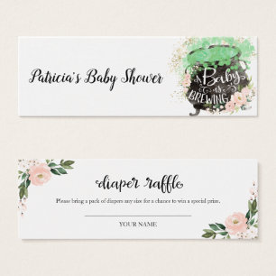 Baby shower d'Halloween rose floral Raffin