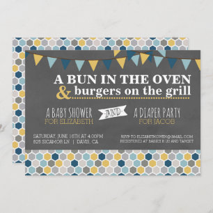 Baby Shower/Diaper Party Invitation