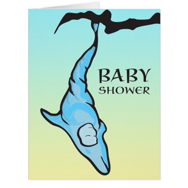 baby shower (dolphin cocoon) (Front)