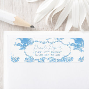 Baby shower d'ours bleu bleu français
