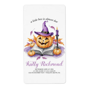 Baby shower du Citrouille d'Halloween Little Boo