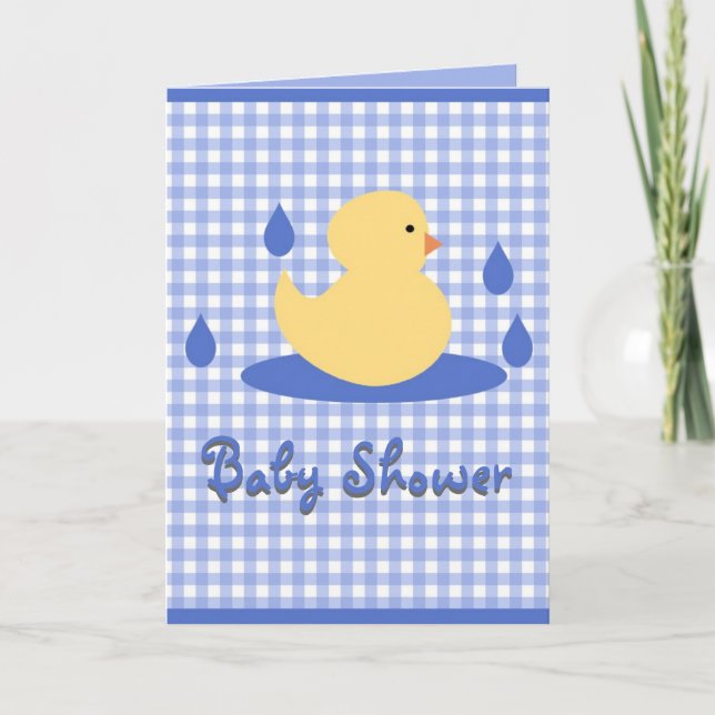 Baby Shower Ducky Invitation (Front)