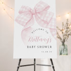 baby shower En vichy Bow rose