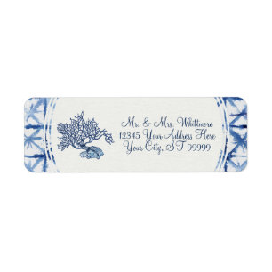 Baby Shower Été Moderne Bleu Poussiéreux et Blanc