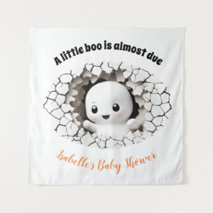 Baby shower Fantôme Boo de Pékin fond Tapisserie